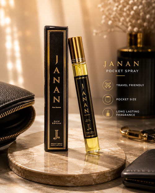 JANAN Gold Edition Pocket Perfume Spray 20ml for Men