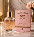 Wasim Akram 502 For Her Eau De Parfum 100ml | Premium Long Lasting Women's Perfume