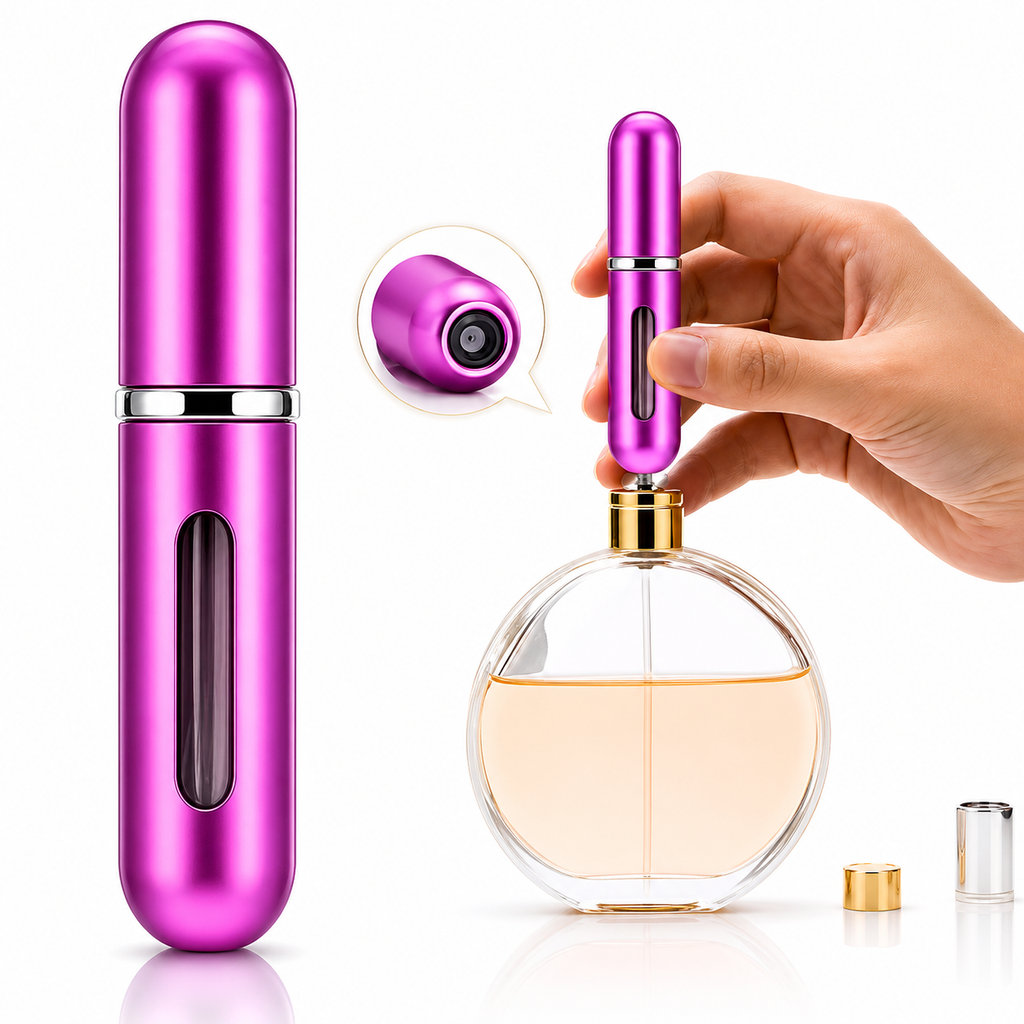 Premium Refillable Travel Perfume Atomizer Bottle – 5ml Portable Mini Spray Bottle
